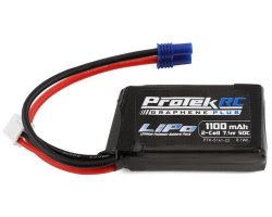 2S 50C 1100mAh Losi Mini T/B & JRX2 LiPo Battery w/EC2 Connector