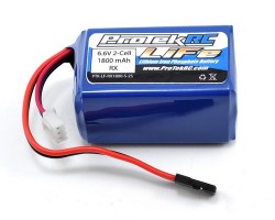 LiFe Kyosho & Tekno Hump Receiver Battery Pack (6.6V/1800mAh)