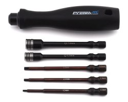 ProTek RC "TruTorque" 5-Piece 1/4" Drive Hex & Nut Driver Set