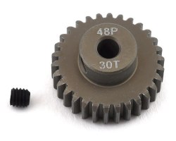 ProTek RC 48P Lightweight Hard Anodized Aluminum Pinion Gear (3.17mm Bore) (30T)