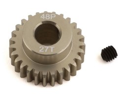 ProTek RC 48P Lightweight Hard Anodized Aluminum Pinion Gear (5.0mm Bore) (27T)