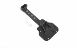 Spare Tire Holder w/Clear Brake Light-SCX10IIIJeep