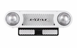 RC4WD Detailed 40 Grille for RC4WD Cruiser Body (White)