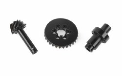 TEQ Scale Cast Axle Ring&Pinion Gears W/Locker