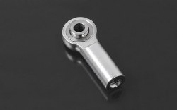 M3 Medium Straight Aluminum Rod Ends (Silver) (10)