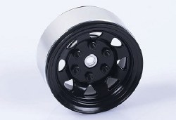 1.55 Stamped Steel Beadlock Wheel, Black