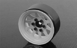 OEM Stamped Steel 1.9 Beadlock Wheel, White