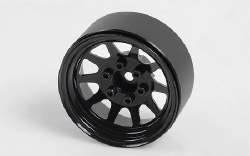 OEM Stamped Steel 1.9 Beadlock Wheel, Black (4)