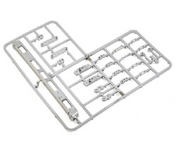 RC4WD Mojave II Bumper/Parts Tree (Chrome)