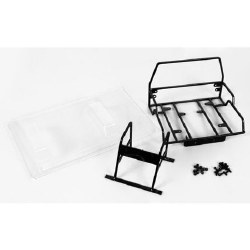 Tube Back Half w/ Lexan Bed : Axial SCX10