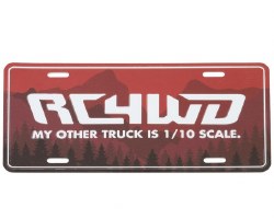 RC4WD "My Other Truck" License Plate (1/1 Scale)