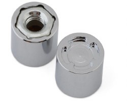 RC4WD 1/10 Scale Rear Hubs (Chrome) (2)