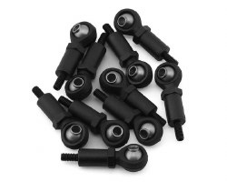 RC4WD Miller Motorsports Pro Rock Racer Plastic Straight Rod Ends (10)