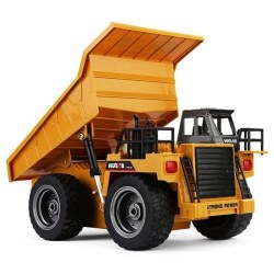 Huina 1/18 2.4G 6CH RC Die-Cast Dump Truck RTR
