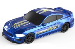 1:43 R/C drift car - Mustang - Blue