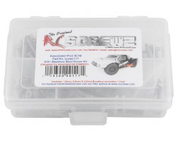 Stainless Steel Screw Kit: Pro2 SC10, 1/10