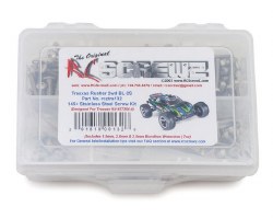 Traxxas Rustler 2wd BL-2S (#37354-4) Stainless Steel Screw Kit