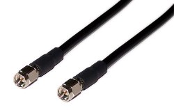 LMR-195 SMA male to SMA male antenna cable 6 inch
