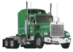 1/25 Kenworth W900 Semi Tractor