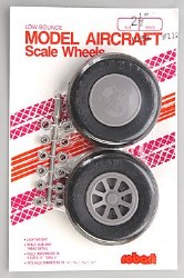 112 Scale Wheels 2-1/2  Straight Tread
