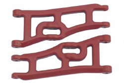 Wide Front A-arms, Red; Traxxas Rustler Stampede