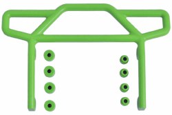 Rear Bumper, Green: Rustler