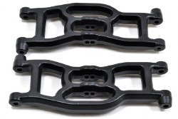 Front A-arms Black (2): ASC Pro2 SC10, Trophy Rat