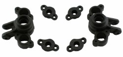 Axle Carriers, Black: 1/16 EVR/SLH