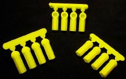 Rod Ends,Heavy Duty 4-40(12)Yellow