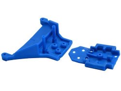 Front LCG Bulkhead; Blue: TRA SLH 4x4 & 1/10 Rally