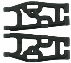 Rear A-Arms, Black: SC10 4x4
