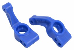 Rear Bearing Carrier, Blue: TRA 2WD