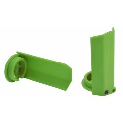 Shock Shaft Guards: Traxxas X-Maxx, Green