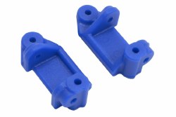 Front Caster Block, Blue: TRA 2WD