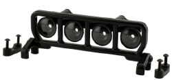 Narrow Roof Mount Light Bar Set, Black