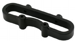 Front Bumper Mount, Black: Revo