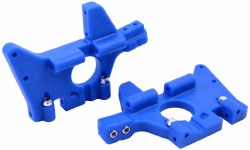 Front Bulkheads for T-Maxx & E-Maxx, Blue