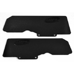 Mud Guards for RPM Rear A-arms, Black (2)