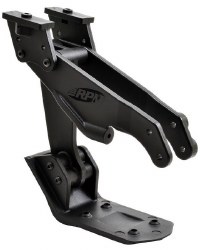 HD v2 Wing Mounts - Black: ARRMA Kraton 6S EXB v2