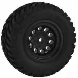 Revolver Wheels, Black: Slash 2WD(Rear),Slash 4x4