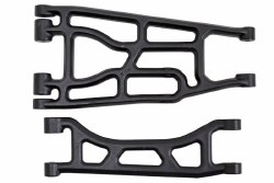 Upper & Lower A-arm Pair, Black: Traxxas X-Maxx