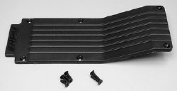 80142 Center Trans Skid/Wear Plate Black