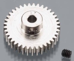 Nickel-Plated 48-Pitch Pinion Gear, 37T
