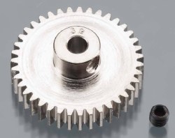 Nickel-Plated 48-Pitch Pinion Gear, 39T