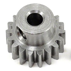 Steel Alloy Motor Pinion Gear 1/8"/.6 Mod, 18T