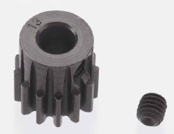 Extra Hard 13 Tooth Blackened Steel 32p Pinion 5mm