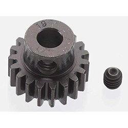 Extra Hard 19 Tooth Blackened Steel 32p Pinion 5mm