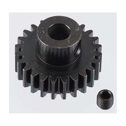 Extra Hard 24 Tooth Blackened Steel 32p Pinion 5mm