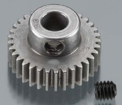 2033 Pinion Gear Hard Machined 48P 33T 5mm Bore