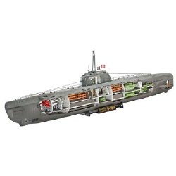 U-BOAT TYP XXI w interior  1/144